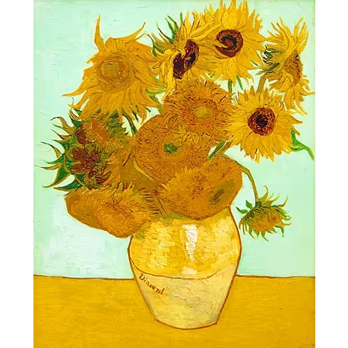Still Life: Vase with Twelve Sunflowers
